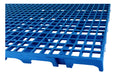 02 Palete Pallets / Pisos E Estrados Em Plastico Azul 0