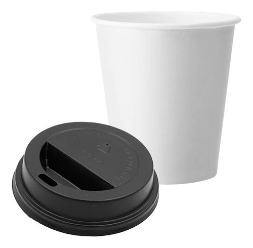 Umpapel Vaso De Polipapel 6oz Con Tapa (180cc) X 1.000u 0