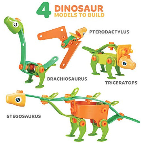 Toy Pal Dinosaur Building Toys for 4 Year Olds 1