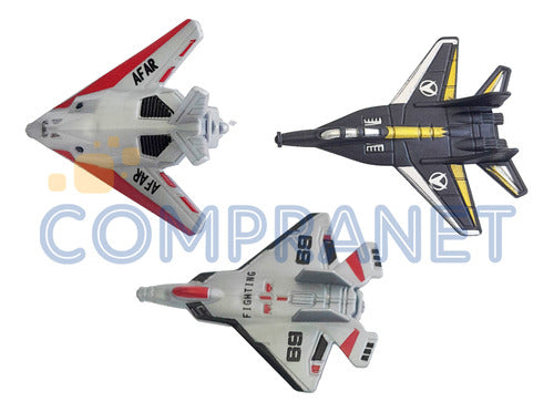 Compranet Set De Portaaviones, C/aviones Y Barco Militar - 13213 7