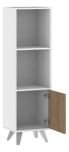 Dielfe Mueble Estanteria 3 Divisiones Modulo Escandinavo Biblioteca 4