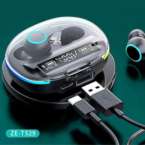 Zeqi Auriculares Inalambricos Con Base Cargadora (gaming) 2