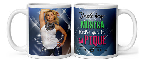 Shakira Sublimation Mug Templates 0