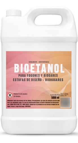 Biohogar Bioetanol X 5 Lts Certificado Sin Olor Todo El Pais 0