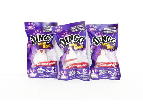 Dingo Mini Bones Snack Chicken X3 for Small Dogs 0