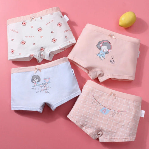 Fancy House Bebes Pack of 5 Cotton Underwear for Girls 6