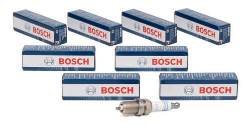 Bosch 8 Spark Plugs Honda Fit 1.4 0