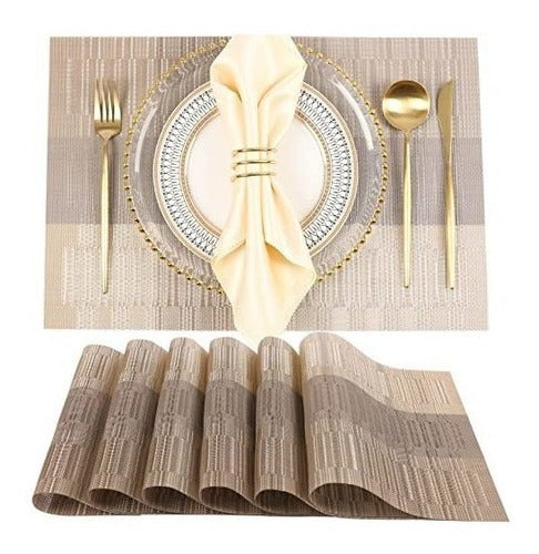 Yosichy Individual Placemat Set of 6 0