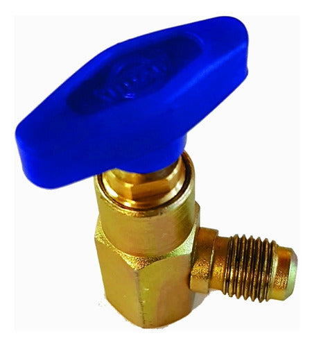 Freshen Valve for R-22 R-134 Refrigerant Can 1/4 with Key 0