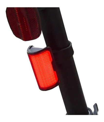 Rechargeable USB Bicycle Rear Light Van 044-250 Lumens 2