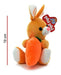 Phi Phi Toys Bunny Plush with Large Carrot 19cm 12