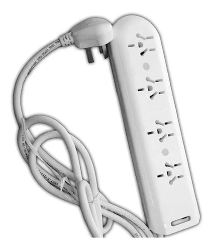 Kalop Power Strip with 4 Universal Sockets and 1.5m Cable 0