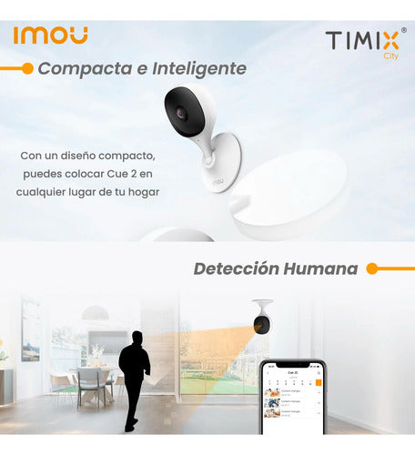 Imou Kit X3 Wifi IP Mini Spy Interior Security Camera 2