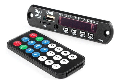 Bluetooth Module with Remote USB/SD/FM/AUX - ANRI TV 1