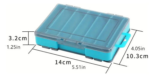 Genérica Double-Sided Fishing Lure Organizer Box 2