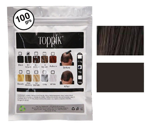 Toppik Hair Fibras Refill 100 Grs 1