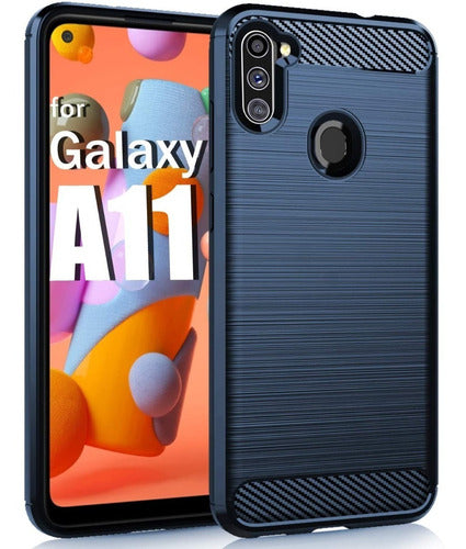 Shockproof Carbon Case for Samsung A11 A12 A22 A32 A52 A72 2