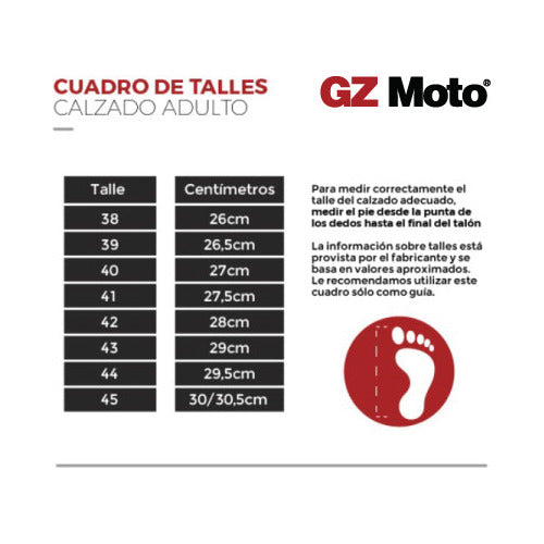 Gz Moto Botas Zapatilla Para Moto Proteccion City Rider Camo 4