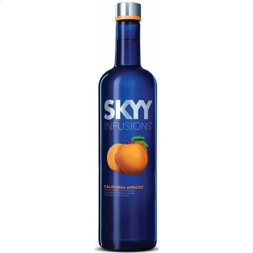 Vodka Skyy Apricot Flavored Damasco - Pack of 6 Bottles 1
