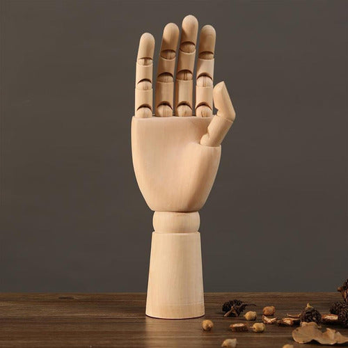 Sgriack Wooden Mannequin for Jewelry Display, 30cm x 2 1