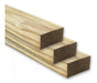 X Liston De Madera De 2 X 2,5 PuLG X 3,6 Mt (5,1 X 6,35cm) 0