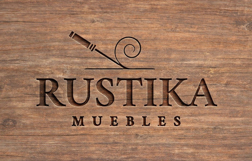 Rustika Escritorio Mdp Linea Premium 100 X 75 X 45 3