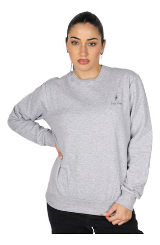 Oldtown Polo Women's Premium Cotton Fleece Sweatshirt 0