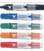 Pilot V Board Master Whiteboard Marker Set of 5 + 5 Cartridges 2