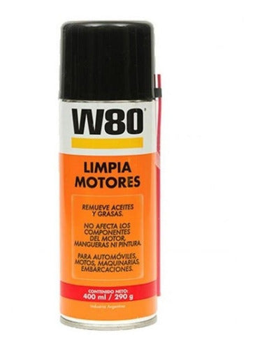 Aceite Spray Limpia Motores W80 400 Ml 0