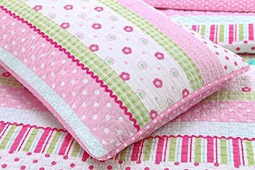 Cozy Line Home Fashions Cozy Line Home Fashions Pastel Set Twin - 5 Piece Comforter Set 6