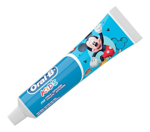 Oral B Kids Kit X6 Dental Paste with Fluoride for Kids Mickey 5