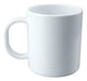 EXXE 15 White Plastic Sublimation Mugs High Quality 0