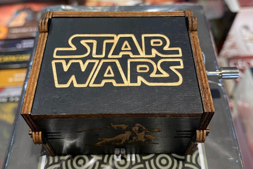 Caja Musical Star Wars De Madera 1