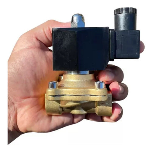 Válvula Solenoide Diafragma 2/2 Vias Nf 1/2 Polegada 24-vca 3