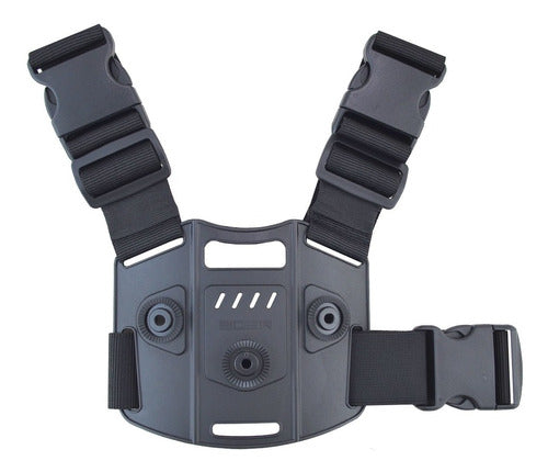 Tactical Level 2 Platform Thigh Holster - Double Universal Base 0