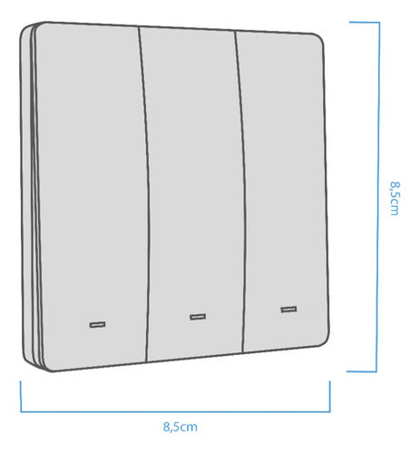 Macroled Kinetic Macroled White 3 Channel Radio Frequency 4