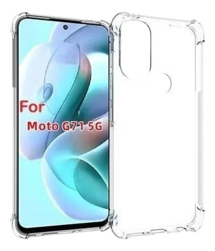 Soul Transparent Antishock Case for Motorola G71 7