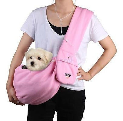 Perro De Animal Doméstico Eslinga Ajustable Bolso Para Masco 4