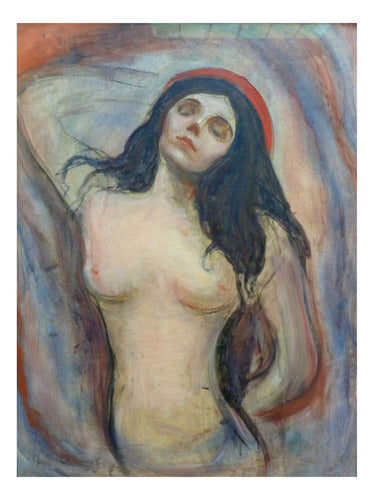 Pintores - Edvard Munch - La Madonna - Lámina 45 X 30 Cm. 0