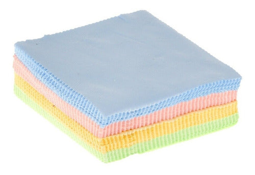 VisionBox Microfiber Cleaning Cloths for Glasses - Pack of 100 Units 0