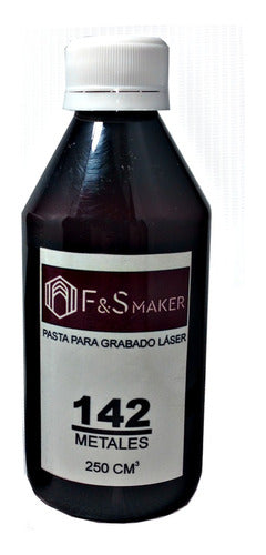 FSMAKER Pasta Tinta 100 Cc Gr Cm3 Láser Para Grabado De Metales 0