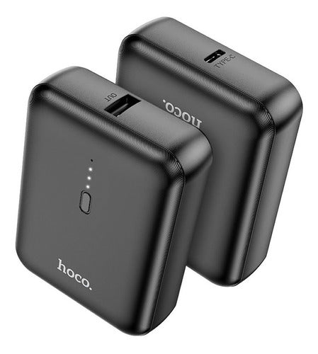 Hoco. Portable Battery 5000 mAh Small Type C and USB 0