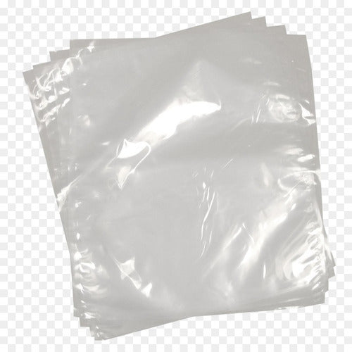 Saco Plástico Pe Transp. Cristal Resistente 25x35 190 Un 1kg 4