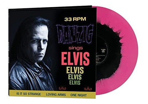 LP Sings Elvis (Pink & Black Haze Vinyl) - Danzig 0