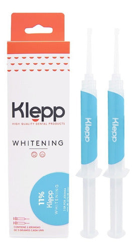 Klepp Whitening Dental Bleaching 11% Pack of 2 Syringes 0