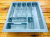 Luperstore Set Of 2 Gray Drawer Organizers - PVC 44 X 48 Cm 1