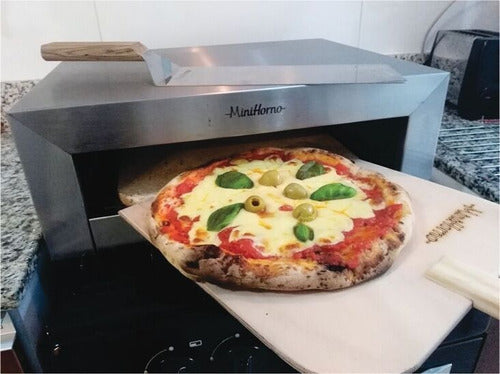 Horno Pizzero Portátil Para Hornalla Y Parrilla Mini Horno 5