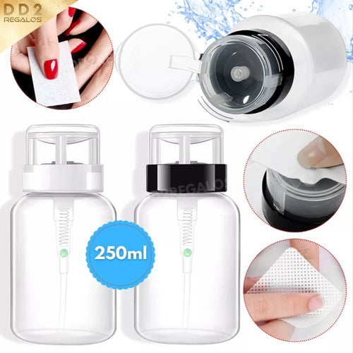 DD2 Acetone And Liquid Dispenser Container 250ml Manicure 1