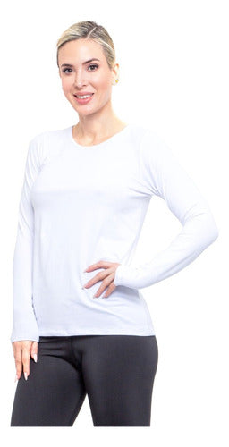 Cocot Long Sleeve Cotton and Lycra T-Shirt 5190 0