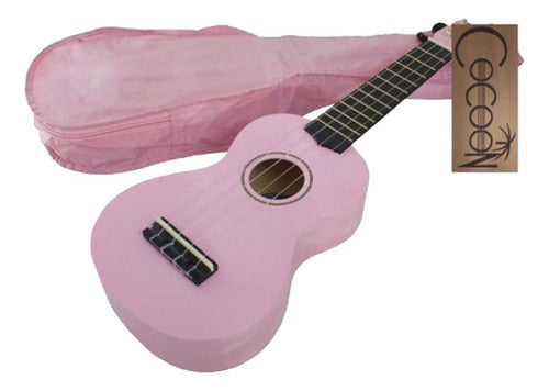 Cocoon Ukulele Soprano Red KUBW - BW - RD 7